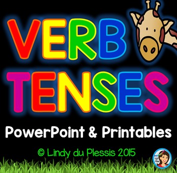 verb tenses powerpoint and worksheets by lindy du plessis tpt