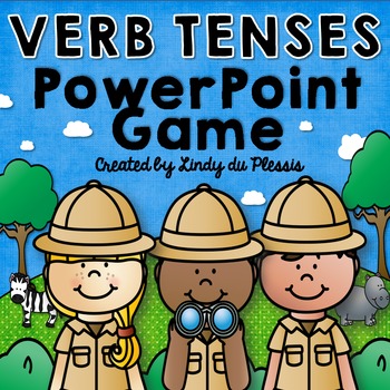 Verb Tense Power Point Lesson and Student Page