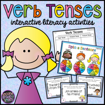 Preview of Verb Tenses Activities | Verb Tenses Task Cards