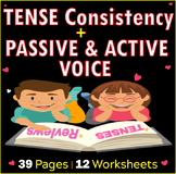 Verb Tenses | Active and Passive Voice | Grammar Worksheet