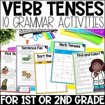 Firstgraderoundup : Verb Tense Sorts