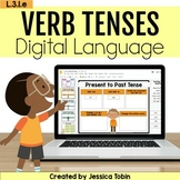 Verb Tenses - Digital 3rd Grade Language Games - L.3.1.e P