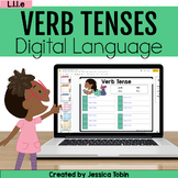 Verb Tenses, Past & Present Digital Language Activities- L