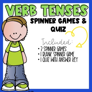 Verb Tenses Verb Tense Spinner Game