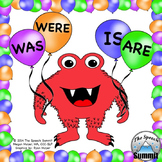 Verb Tenses: Is, Are, Was, & Were Balloons