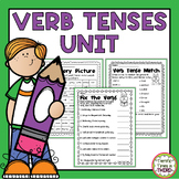 Verb Tenses Unit: Worksheets for Past, Present, and Future