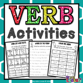 Identifying Verbs Worksheets | Teachers Pay Teachers