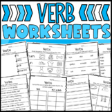 Verb Worksheets: Matching, Writing, and Identifying Verbs