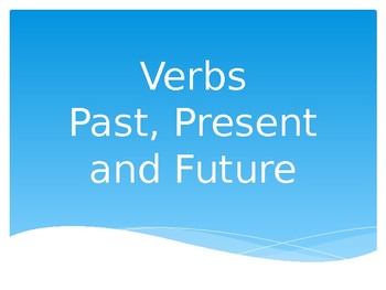 Preview of Verb Tense Powerpoint