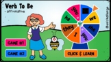 Verb to be - PowerPoint game (affirmative)