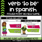 Verb to be in Spanish Game and Power Point Slides - Verbo 