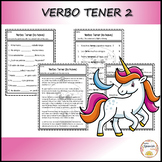 Verb to have - Verbo Tener Spanish Practice Worksheets