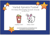Verbal Apraxia Packet for Early Developing Speech Sounds: 