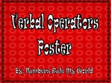 Verbal Operators Poster