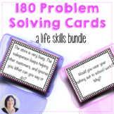 Verbal Problem Solving in Life Skills Bundle 180 Cards