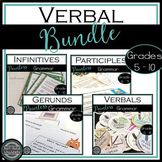 Verbals Participles, Gerunds, Infinitives Grammar Activities and Writing
