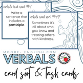 Verbals Card Sort and Task Cards / Google Slides, Google F
