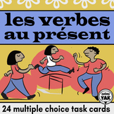 French Boom Cards Verbes au Présent or Present Tense Verbs