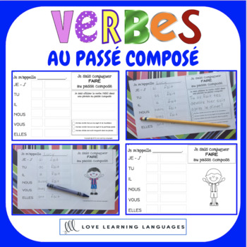 French Verb Conjugation Chart Passe Compose