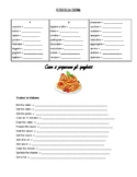 Italian Verbs - Kitchen & Cooking: Verbi Della Cucina