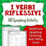 Verbi Riflessivi AB Speaking Activity (Reflexive Verb Practice)