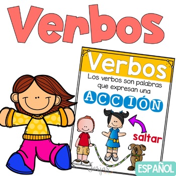 Preview of Verbos Actividades, hojas de trabajo, posters y juegos Verbs in Spanish