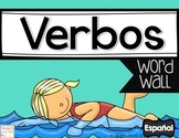 Verbos Vobulario Verbs Word Wall Spanish