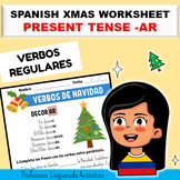 Verbos de Navidad en Español - Christmas in Spanish NO PREP