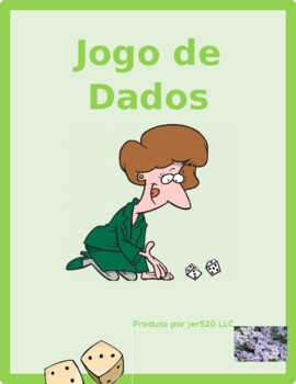 Preview of Verbos reflexivos (Portuguese Reflexive Verbs) Dice Game