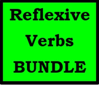Preview of Verbos reflexivos (Portuguese Reflexive Verbs) Bundle