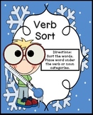 Verbs | Verbs Center | Winter Verbs | Verbs Activity