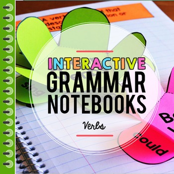 Preview of Verbs Interactive Grammar Notebook