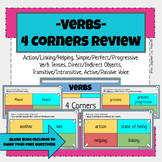 Verbs 4 Corners Review Game