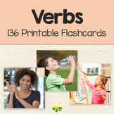 Verbs Action Words Photo Flashcards | ABLLS-R G8, G21, J8