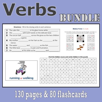 Preview of Verbs BUNDLE