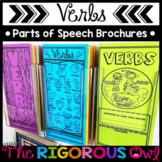 Verbs Brochures - Parts of Speech & Grammar Activities