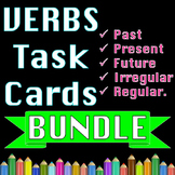 Verbs Activities Verb Tenses BUNDLE ELA independent work packet