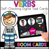 Verbs Digital Task Cards | Boom Cards™ | Distance Learning