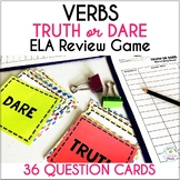 Verbs ELA Truth or Dare Game Helping, Linking, Action Gram