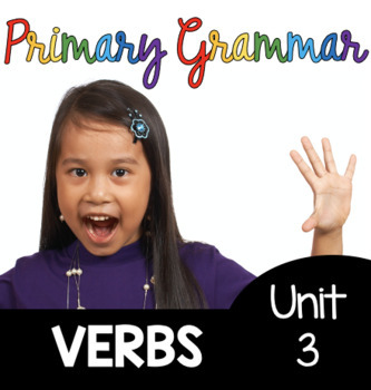 Preview of Verbs - Grammar Unit for first grade - second grade - this grade - Worksheets