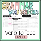 Verbs Grammar Word Search Bundle
