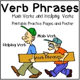 Verbs- Helping and Main Verbs Worksheets