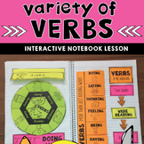 Interactive Notebook Lesson: Verbs