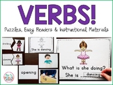 Verbs: Puzzles, Easy Readers and Instructional Materials
