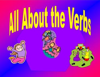 Preview of Verbs - Its all about the Verbs