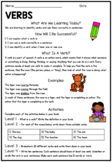 Verbs - Independent Learning
