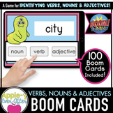 Verbs, Nouns & Adjectives - Digital Task Cards for Boom Ca