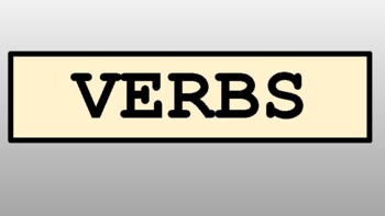 Preview of Verbs (PPT)