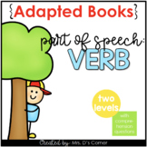 Verbs Parts of Speech Adapted Book [Level 1 and Level 2] |