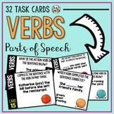 Verbs Parts of Speech Task Cards